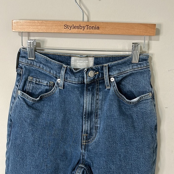 EVERLANE Jean The Original Cheeky Organic Cotton High Rise Sz 26 - Picture 4 of 16